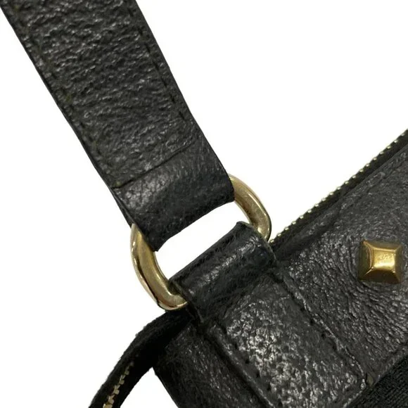 GUCCI GG Black Jacquard Leather - Shoulder Bag 244-060825 - Picture 9 of 13